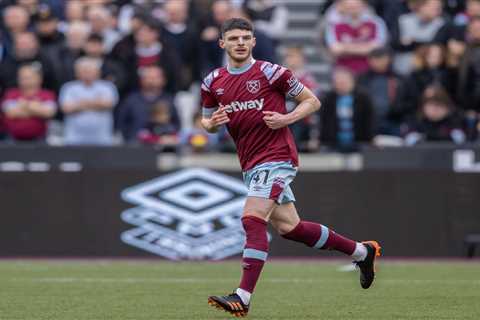 Arsenal ‘confident they will win Declan Rice transfer race thanks to Mikel Arteta despite Man Utd..