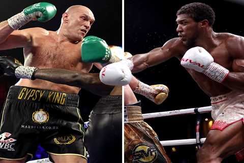 Anthony Joshua claimed he sparred against rival Tyson Fury for a Rolex watch over 10 years ago