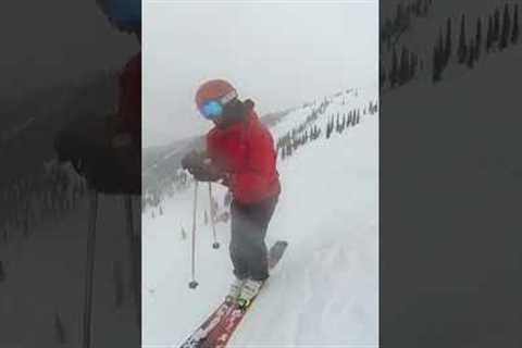 Snowboarder''s Shocking Fall Caught on Camera, Camera Rescued by Skier