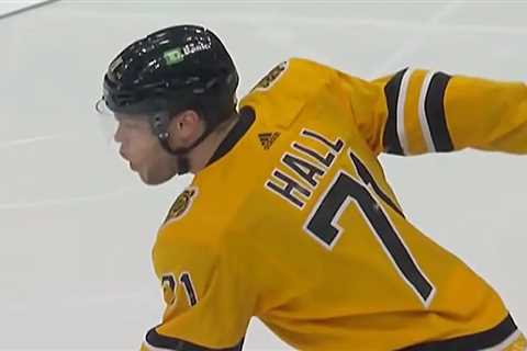 Bruins Playing With Salary Cap Fire as Taylor Hall Nears Return