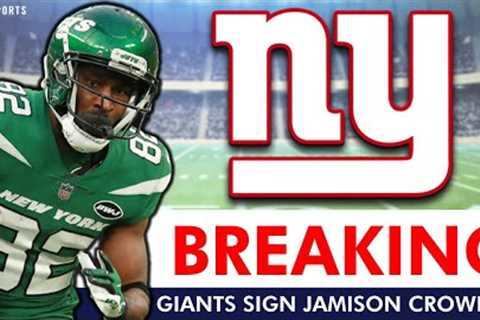 ALERT: NY Giants SIGN Jamison Crowder In NFL Free Agency 2023 | Full Contract Details