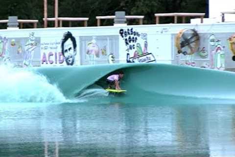 PROS Surfing Glassy PERFECTION at TEXAS Wavepool