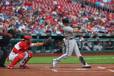 Austin Riley Hit An Absolute Blast At Busch Stadium