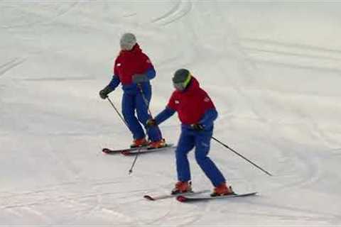 PSIA Alpine Team Technical Demos at Interski 2023