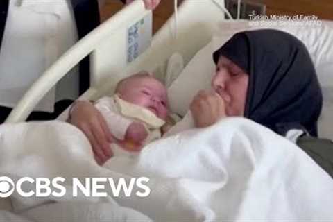 Turkey quake miracle baby reunited with mom after 54 days apart