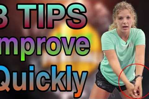 3 TIPS To Improve Quickly Your Pickleball Game