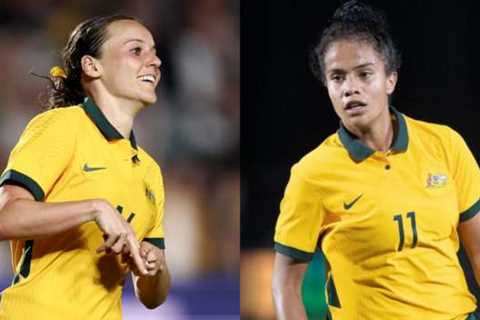 Hayley Raso and Mary Fowler sound World Cup weather warning to England’s players