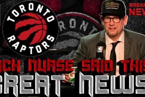 Nick Nurse said this in Toronto Raptors after clinching the play-in spot #torontoraptorsnews