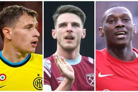 Transfer news LIVE: Liverpool eye Barella and Rice, Muani to Man Utd, Arsenal keen on Baku