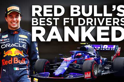 The Top 10 Red Bull F1 Drivers