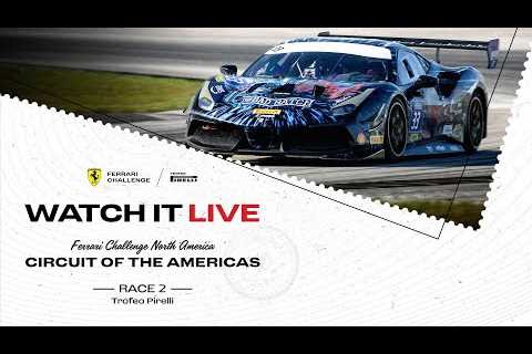 Ferrari Challenge North America Trofeo Pirelli – COTA, Race 2