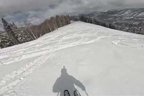 8 Spring Powder Day On Ajax Aspen Mountain Colorado