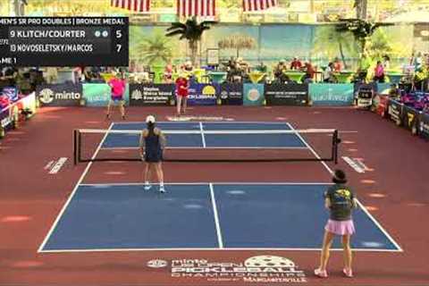 Day 5 - 2023 US OPEN PICKLEBALL CHAMPIONSHIPS - Women's Sr PRO Doubles