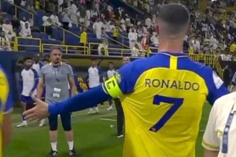 Furious Cristiano Ronaldo rants at Al-Nassr coaches in public spat after semi-final loss
