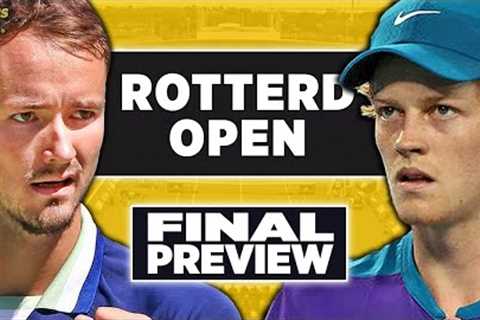 Medvedev vs Sinner | Rotterdam Open 2023 Final | Tennis Talk Preview