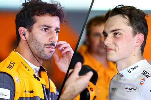 Why Ricciardo reckons his McLaren struggles can give replacement Piastri a ‘head start’ in his..