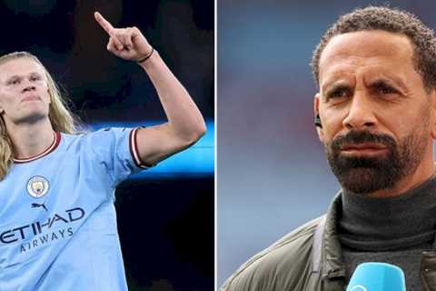 Man Utd legend Rio Ferdinand claims he would have had Erling Haaland ‘in his pocket’