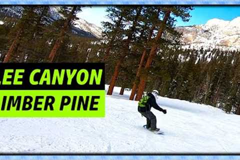 Lee Canyon Las Vegas Snowboarding - Limber Pine Lane - March 2023 #snowboarding #snowboard