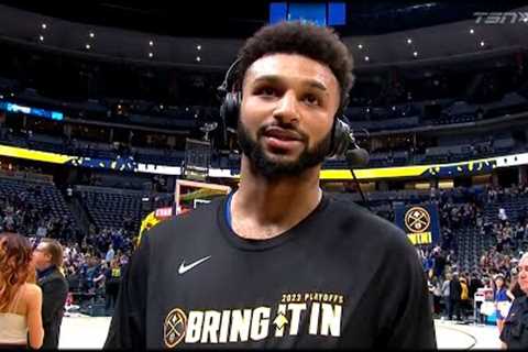 Jamal Murray (34 Points) Post-Game Interview - Suns vs Nuggets Game 1