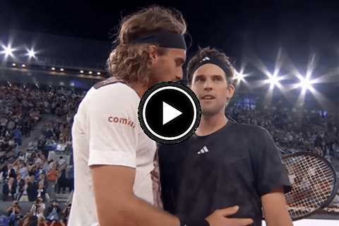 Stefanos Tsitsipas honors Dominic Thiem with beautiful words