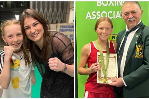 Toy Show Kid Surprised by Katie Taylor is now an Irish Champion