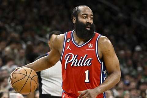 James Harden Scores 45, Hits Dagger, Sixers Stun Celtics in Game 1