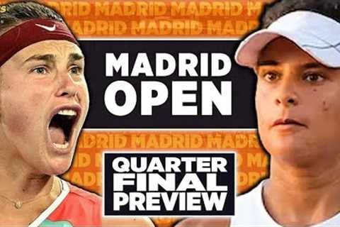 Aryna Sabalenka vs Mayar Sherif | Madrid Open 2023 Quarter Final | Tennis Talk Preview