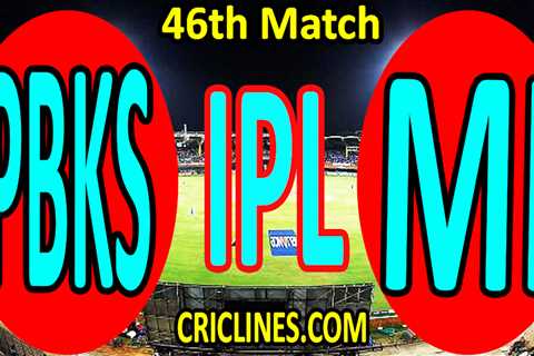 Today Match Prediction-PBKS vs MI-IPL Match Today 2023-46th Match-Venue Details-Dream11-Toss..