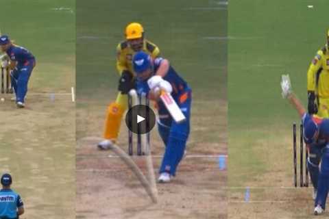 IPL 2023 [WATCH]: Ravindra Jadeja bowls a peach of a delivery to clean up Marcus Stoinis in LSG-CSK ..