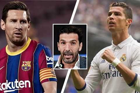 Recalling the time when Gianluigi Buffon settled Ronaldo vs Messi GOAT debate