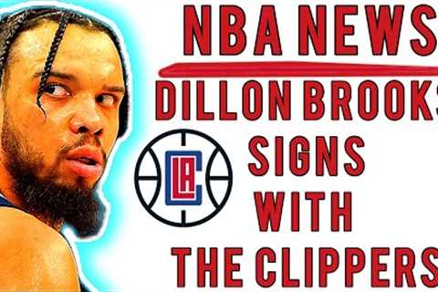 Dillon Brooks SIGNS with The Clippers ‼️🤯🏆 | STEPHEN A. SMITH | ESPN | WOJ | NBA NEWS