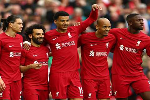 Liverpool 1 Brentford 0: Salah bundles home only goal as Klopp’s men keep slim Champions League..