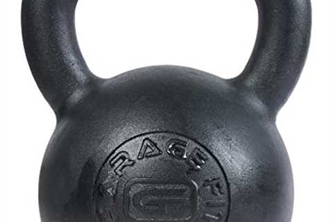 Garage Fit Powder Coat Kettlebells with LB and KG Markings (4kg / 9 lbs) from Garage Fit