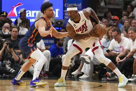 Jimmy Butler leads dominant defensive effort as Heat take 2-1 lead vs. Knicks