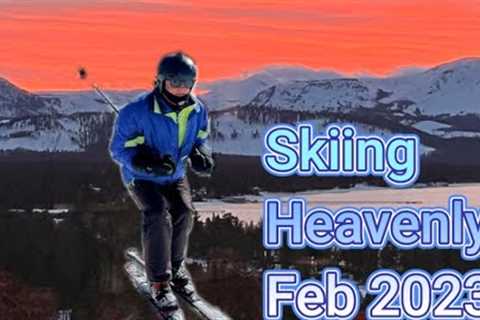 Skiing Heavenly 2023