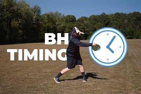 Correct Backhand Timing | Why Yours in Garbage