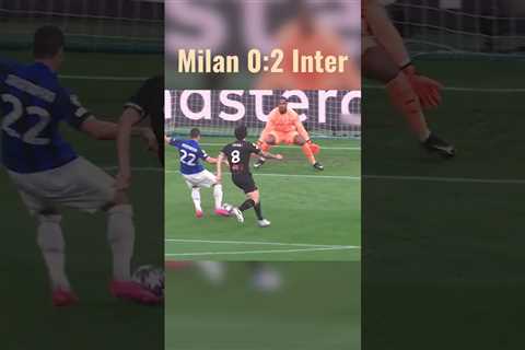 Highlights: Milan 0 –  2 Inter | Open description for FREE gift 🎁👇 #shorts