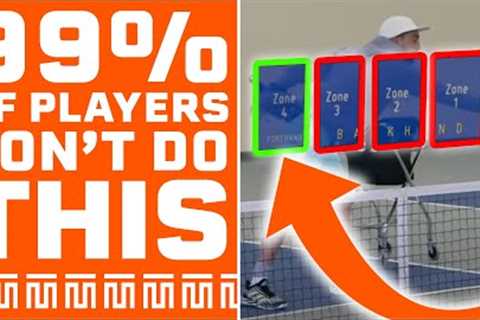 The Secrets To Better Dinking In Pickleball That No One Has Taught You