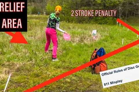 Didn''t Read The Caddy Book  |  A Misplay Resulted In A 2 Stroke Penalty For Kat Mertsch