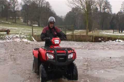 Can I Use My ATV in Mud or Water?