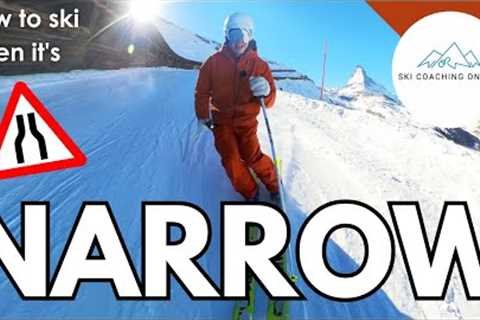 How to ski narrow trails | Skiing narrow slopes with more confidence | Narrow trail skiing with ease