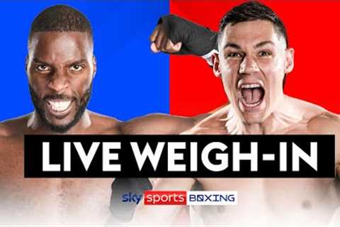 OKOLIE VS BILLAM-SMITH! ⚖️  LIVE WEIGH-IN