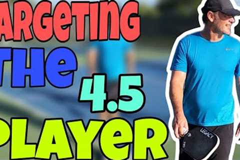 Targeting 4.5 In 5.0 Pickleball Men's Doubles