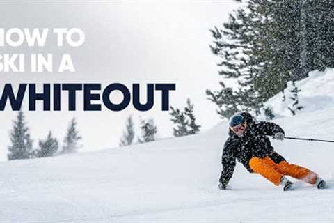 How to Ski in a Whiteout | Learn how to ski in control