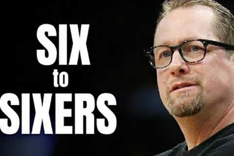 RAPTORS FAMILY: NICK NURSE WENT FROM THE SIX THE SIXERS, NURSE US PHILLIES NEW COACH
