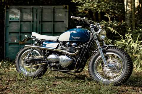 Desert Special: A custom Triumph Bonneville by Purpose Built