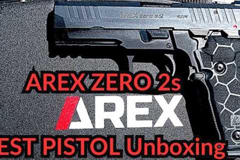 UNBOXING Best RARE Pistol No One Knows About! Arex Zero 2s Full Size DA/SA Duty 9mm