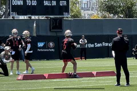 Observations from Day 5 of 49ers OTA’s