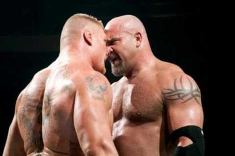 Kurt Angle Claims Brock Lesnar’s Stupidity Resulted In Loss Against Goldberg At WrestleMania 20