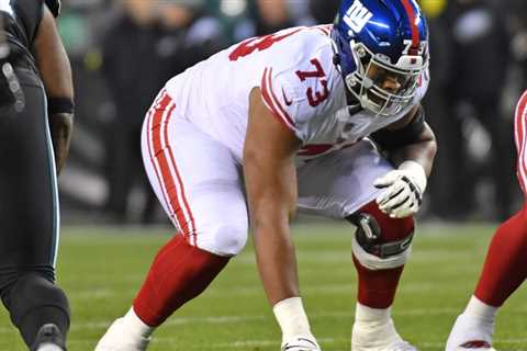 Giants’ offensive line has a large gap between its floor and ceiling